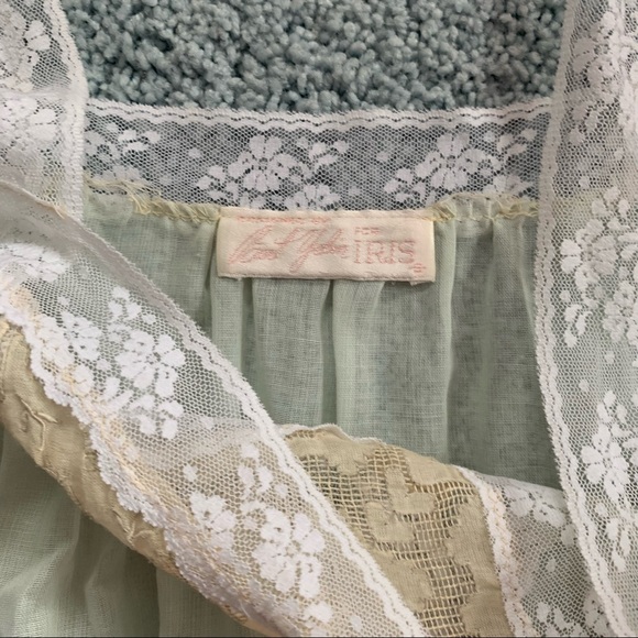 Vintage iris veil nightie - Picture 6 of 6
